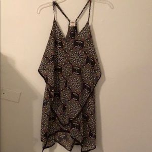 Free people ruffled boho dress